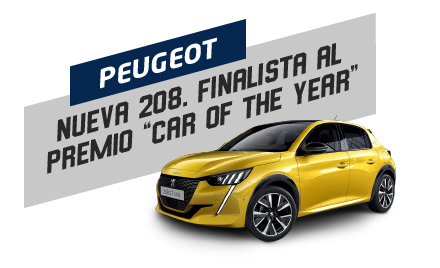 EL NEW PEUGEOT 208 ES FINALISTA DEL PREMIO 