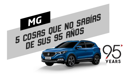 Cinco cosas que no sabías de los 95 años de MG